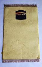 Load image into Gallery viewer, Prayer Mat - Ka'aba - Yellow (4337619763249)