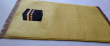 Load image into Gallery viewer, Prayer Mat - Ka'aba - Yellow (4337619763249)