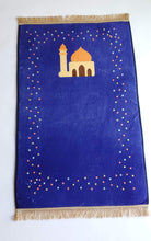 Load image into Gallery viewer, Prayer mat - Al-Jumah (Blue) (4457358753841)

